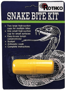 snake bite kit wrapped